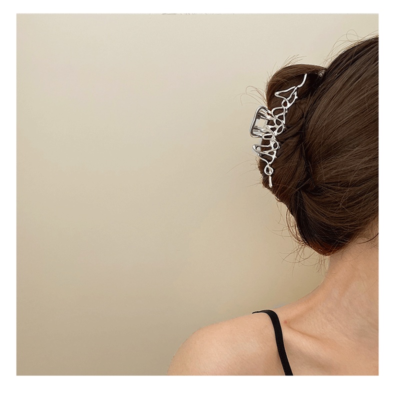 Kẹp Tóc Hình Thoi Bất Đối Xứng Cho Nữ