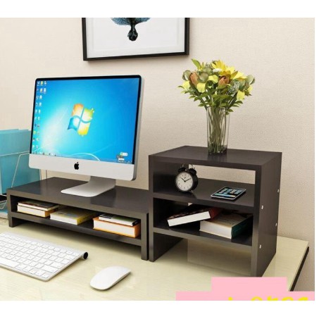 Freeship Xtra - Set Kệ màn hình máy tính, kệ 3 tầng tiện dụng  !