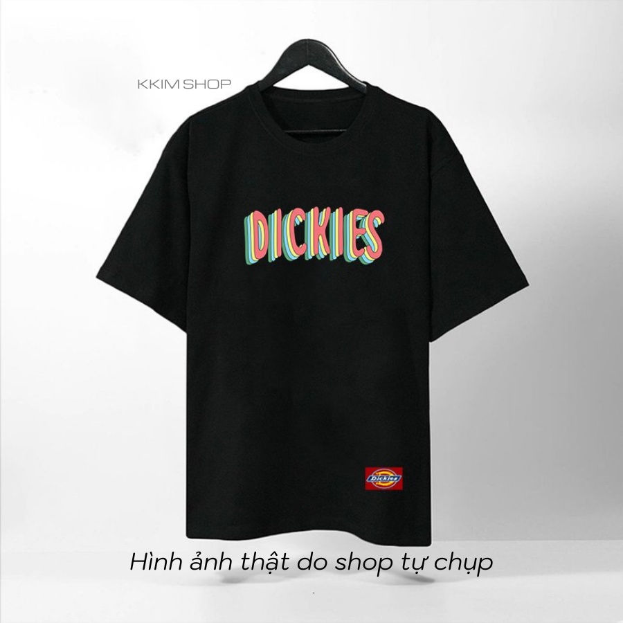 Áo Thun Tay Lỡ Dickies, áo phông Unisex nam nữ Form rộng oversize, chất liệu Cotton. KKIMShop