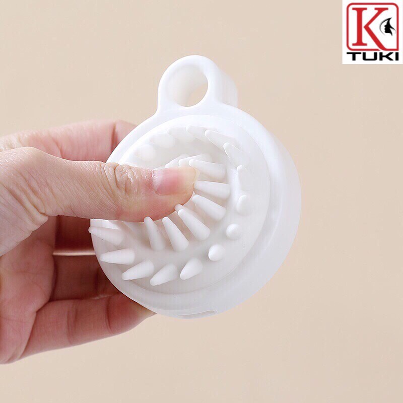 Lược gội đầu, massage da đầu Silicon