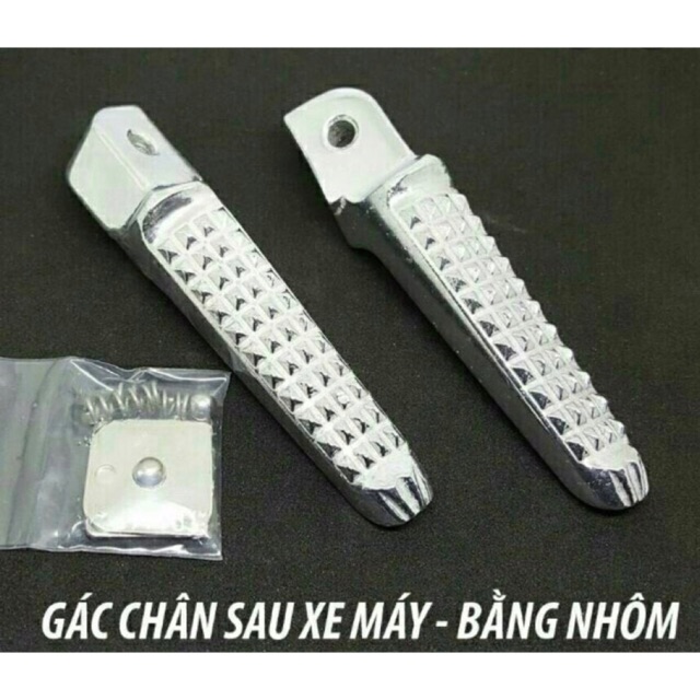 GÁC CHÂN SAU XE MÁY BẰNG NHÔM CHO MỌI DÒNG XE