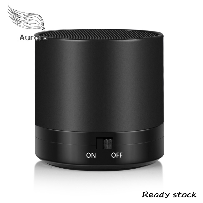 Loa Bluetooth Không Dây Mini Hình Trụ Cực Quang Có Cổng Usb