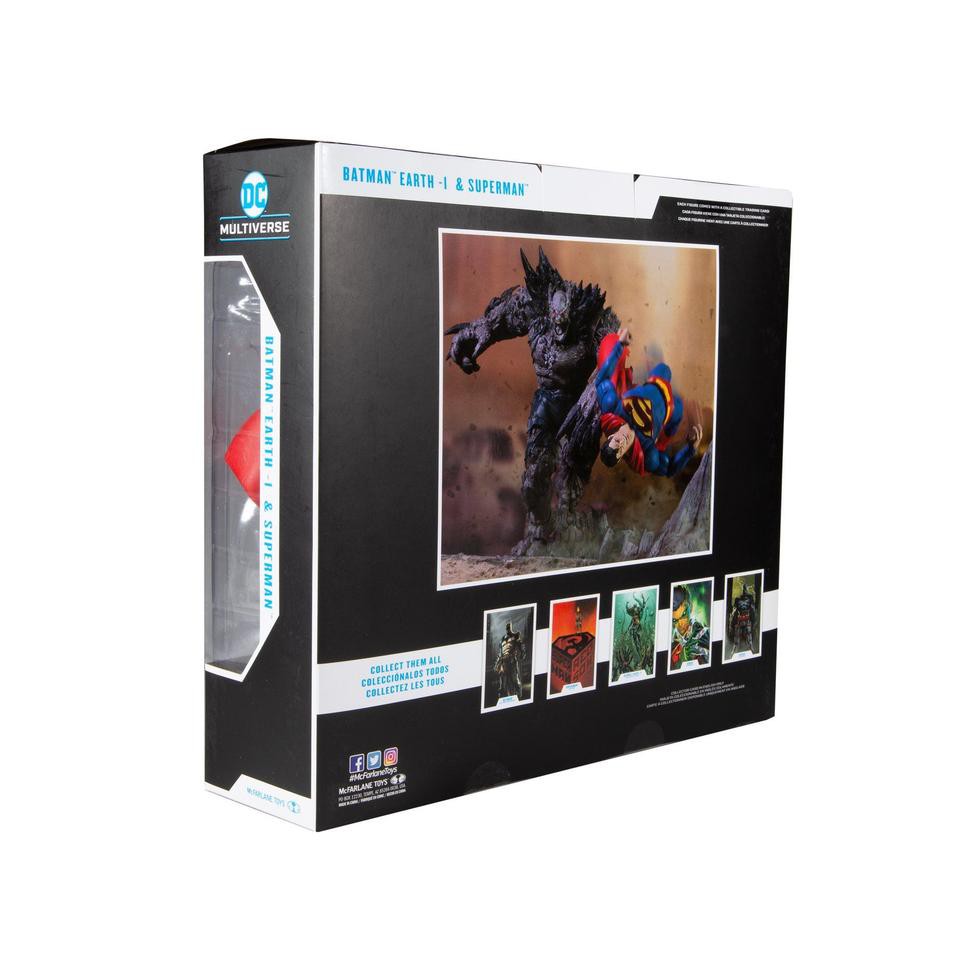 Mô hình McFarlane🦇DC Multiverse 7-inch🦇Dark Nights: Death Metal - Superman vs Devastator 2-Pack