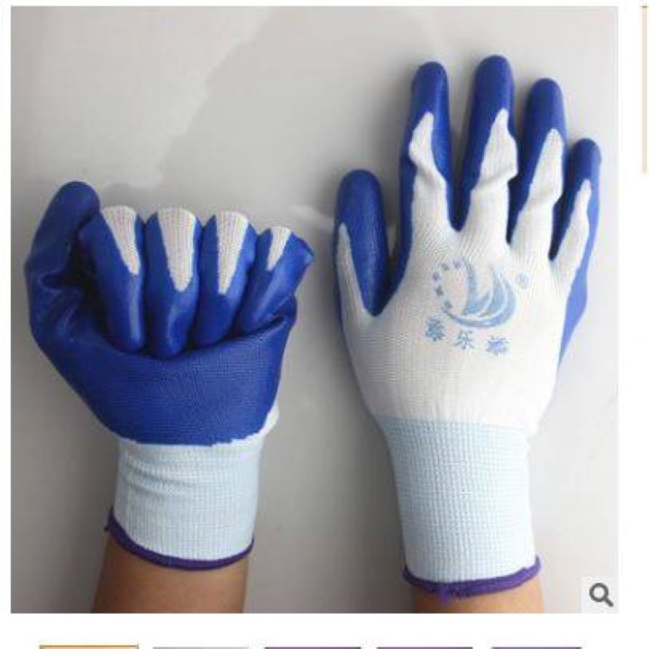 Găng tay sợi phủ sơn