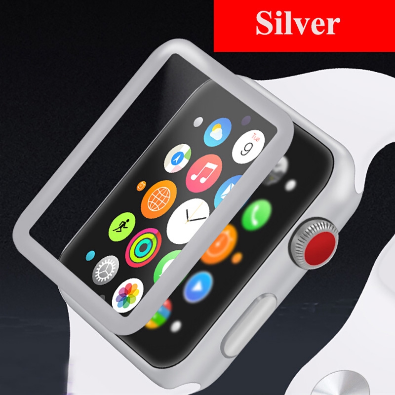 Kính cường lực 3D cho đồng hồ thông minh Apple Watch Series 3 / 2 / 1 38 / 42mm