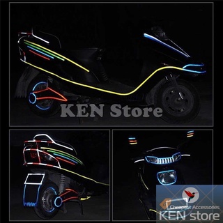 Cuộn decal phản quang dán trang trí xe đạp, xe máy, ô tô