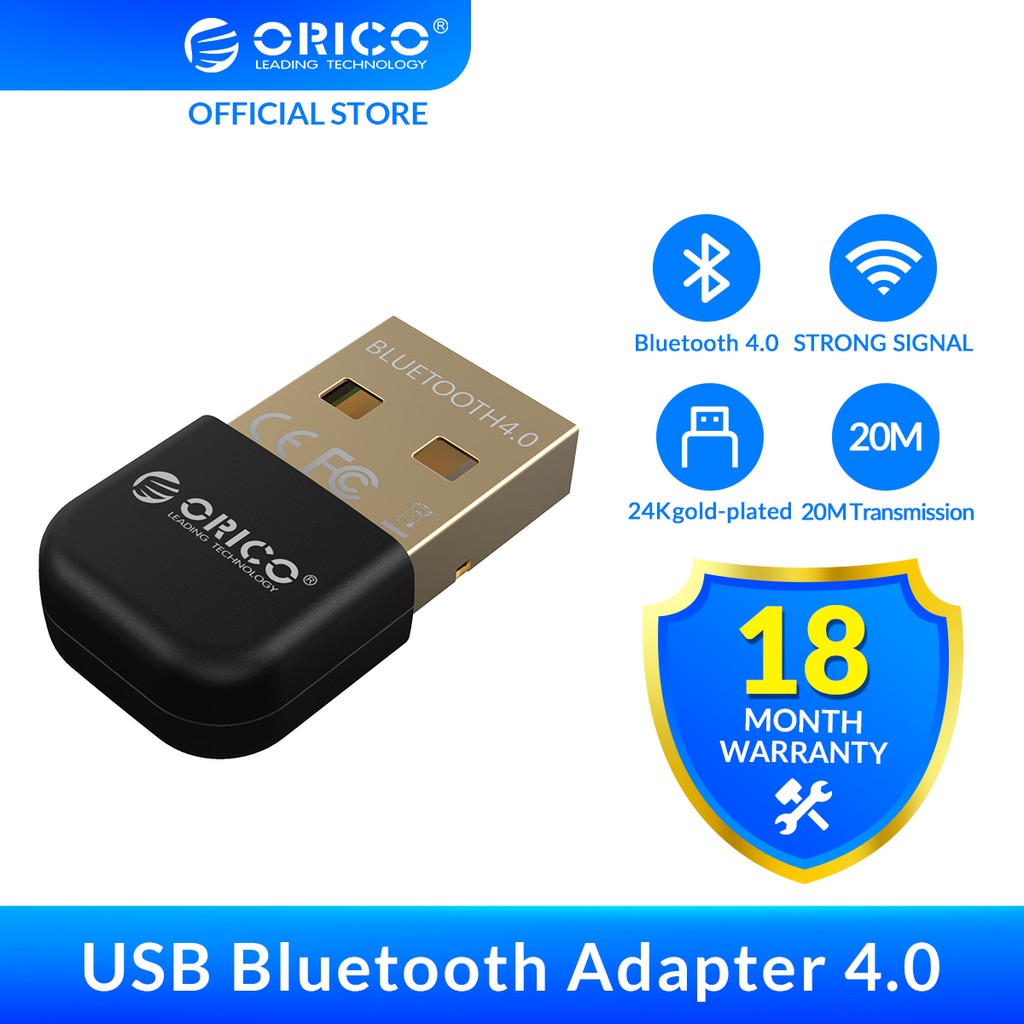 USB Dongle ORICO BTA-403 Bluetooth 4.0 Hỗ Trợ Máy Tính Kết Nối Không Dây Với Các Thiết Bị Khác | BigBuy360 - bigbuy360.vn