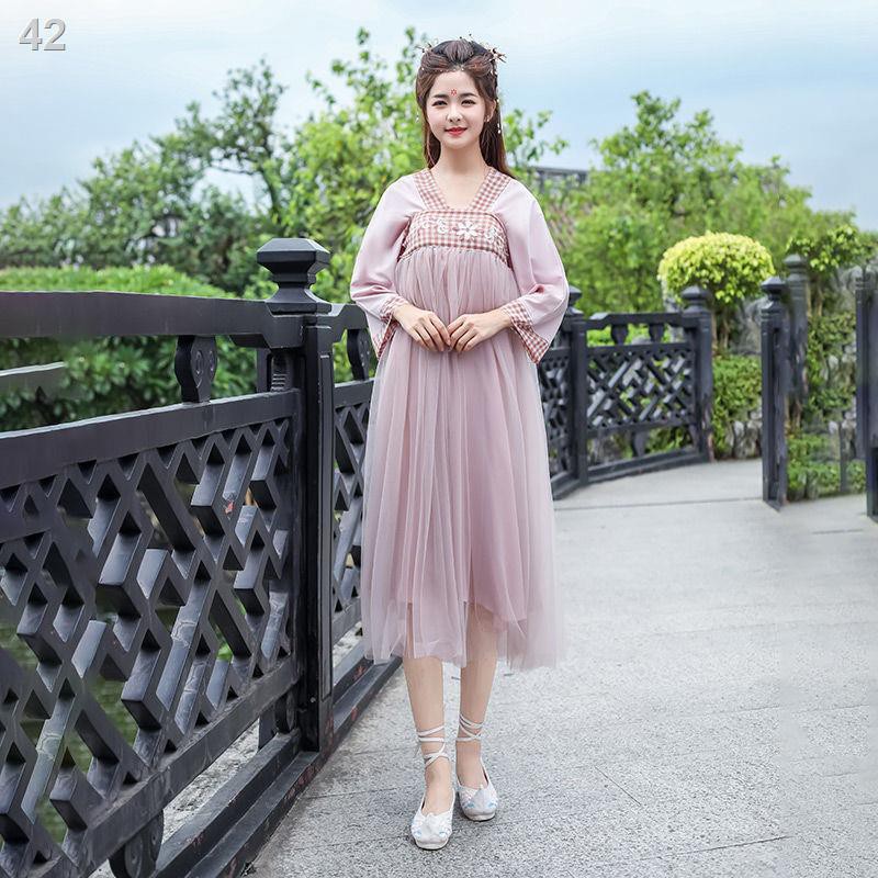 Trang phục nữ sinh Hanfu cải tiến, phong cách Trung Hoa Dân Quốc, bộ đồ nữ, áo dài, cổ điển, văn học, hàng ngày
