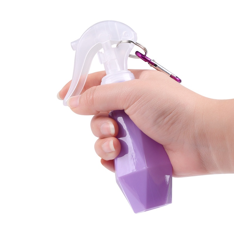 Bình Xịt Rỗng 60ML Hình Kim Cương Mini Có Móc Treo Tiện Dụng Mang Theo Du Lịch Dã Ngoại
