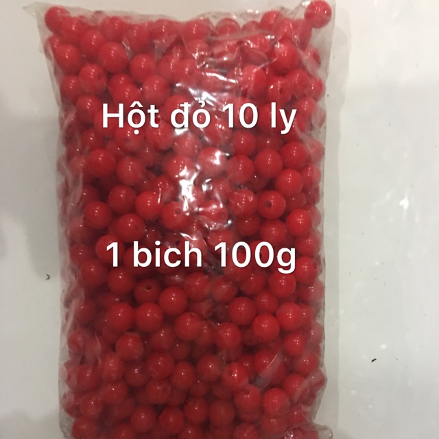 Hột đỏ trang trí 6 li, 8 li, 10 li, 12 li