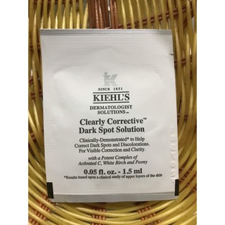 ( 1,5ML ) gói Tinh Chất Serum Làm Sáng Da & Mờ Thâm Mụn kiehl's Clearly Corrective™ Dark Spot Solution
