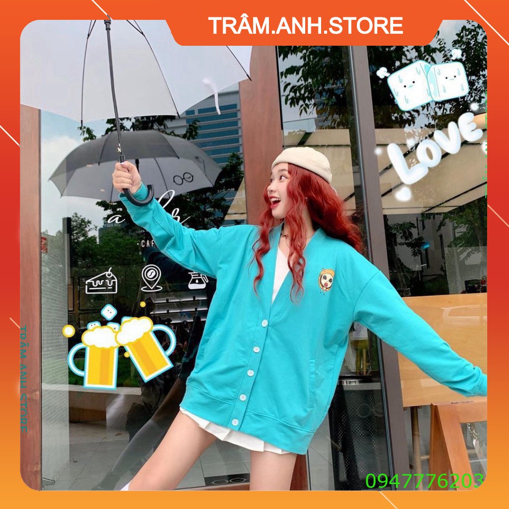 ÁO CARDIGAN INSANE XANH - ÁO KHOÁC NỈ HOODIE Ulzzang Insane CÚC CÀI 👗 👑