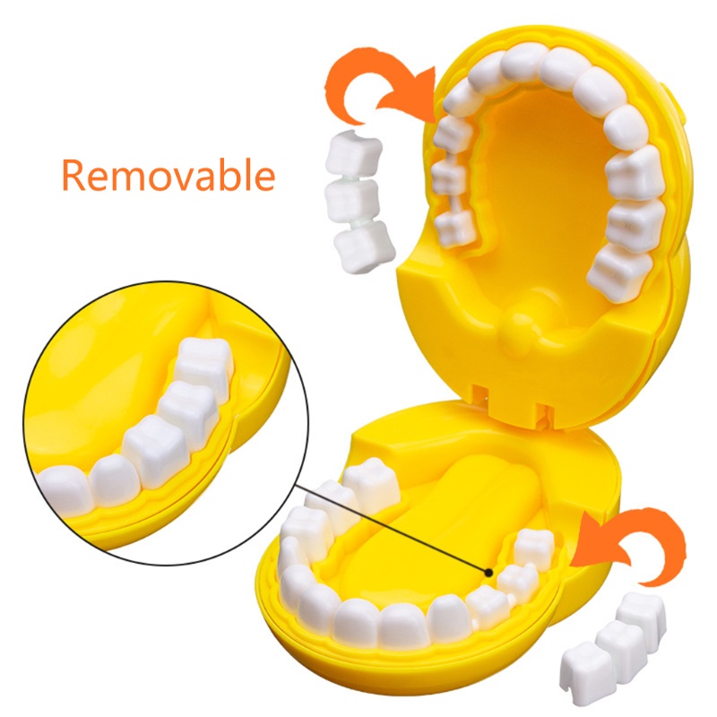 Mô Hình Hàm Răng Đồ Chơi Tương Tác Cho Ba Mẹ Và Bé