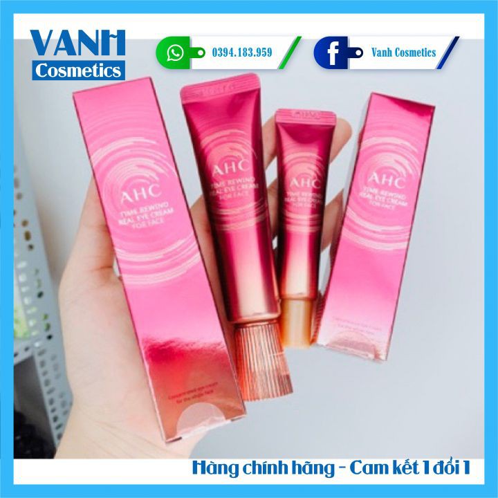 |Đủ Size- mới nhất 2021| Kem Mắt AHC ULTIMATE REAL EYE CREAM FOR FACE - Vanh Cosmetics | BigBuy360 - bigbuy360.vn