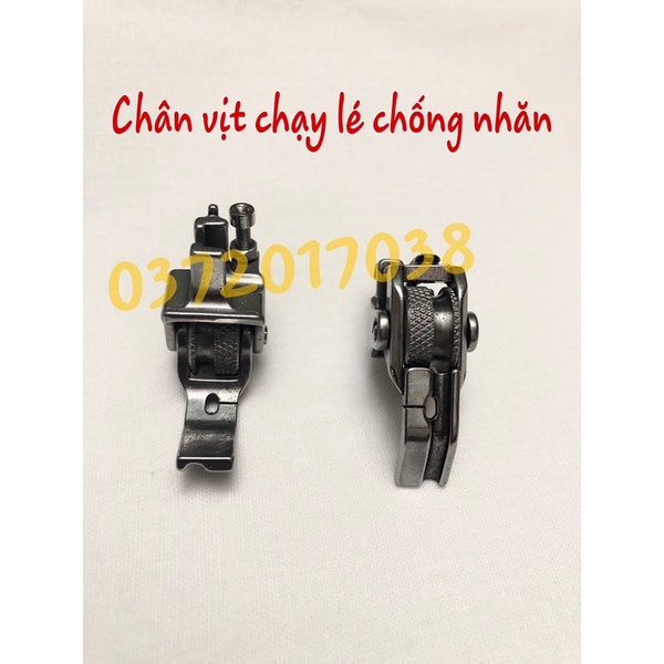 chân vịt chạy lé chống nhăn-phụ liệu may mặc