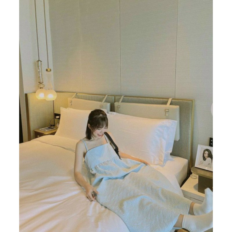 Đầm midi 2s baby doll xanh xốp | BigBuy360 - bigbuy360.vn