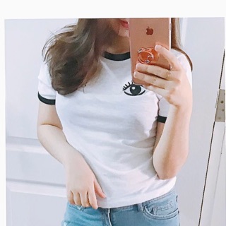 áo thun lửng ngắn tay vnxk f21 hình shop tự chụp