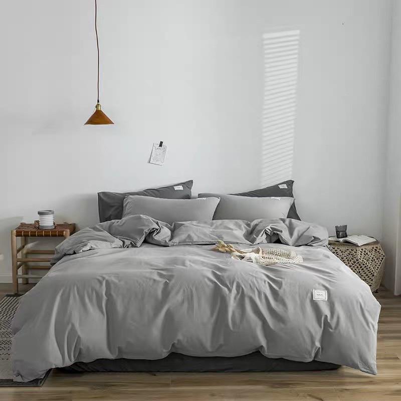 Bộ chăn ga cotton Tici 4 món  cao cấp nhập khẩu Hàn Quốc màu mới