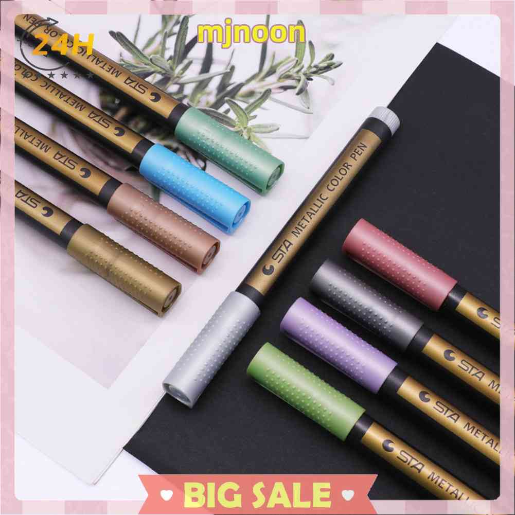 Bút Đánh Dấu Màu Sơn Kim Loại / Gỗ / Đánh Dấu Trang Trí Thiệp Mời