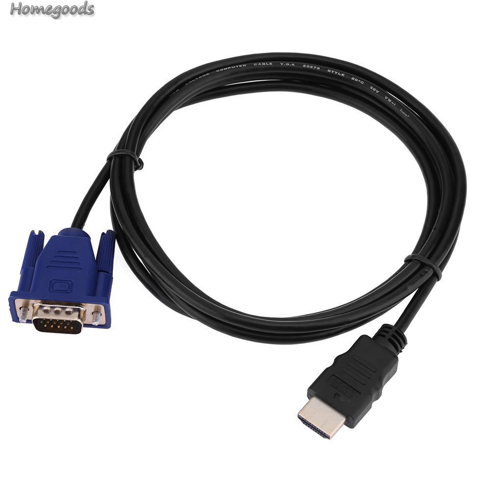 Cáp âm thanh chuyển đổi cổng HDMI sang VGA cho HDTV