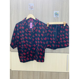 [MUA 2 GIẢM 30%] [50-70kg] Đồ Bộ Lụa Mai Ngô - Quần Đùi Tay Cánh Dơi (Big Size) (P