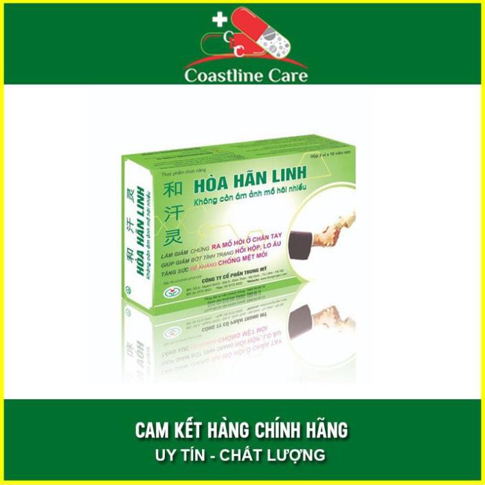 [Rẻ vô địch][TÍCH ĐIỂM] - HÒA HÃN LINH – GIẢI PHÁP “CỨU CÁNH” CHO BỆNH ĐỔ MỒ HÔI NHIỀU [Có quà tặng kèm]