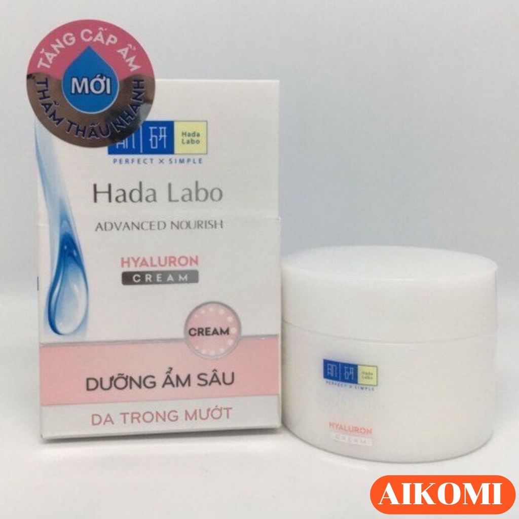 Kem dưỡng ẩm Hada Labo Advanced Nourish Cream 50g dưỡng ẩm  tối ưu