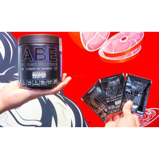 Gói 1 lần dùng Applied Nutrition ABE Pre-Workout nhập khẩu Mỹ - Gymstore hỗ trợ tăng sức mạnh trước tập luyện