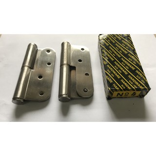 Bộ 4 lá bản lề inox số 4