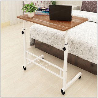 Bàn laptop đa năng nhiều tiện ích, sản phẩm có bánh xe di động, dể dàng nâng hạ độ cao theo ý thích