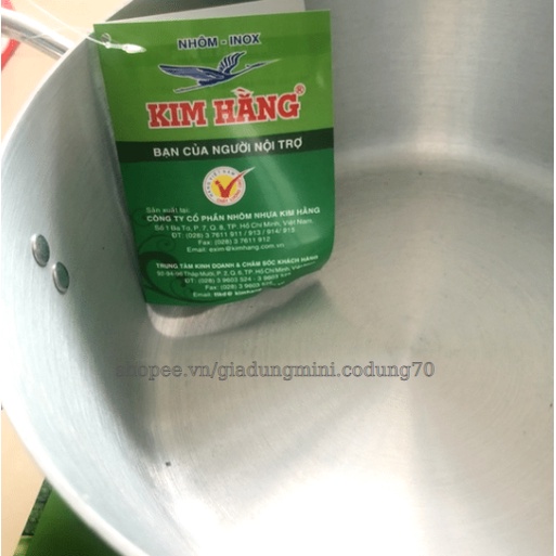 Nồi Nhôm Cao Cấp Kim Hằng T5 Sản Xuất Theo Tiêu Chuẩn Nhật Bản_Hàng Chính Hãng