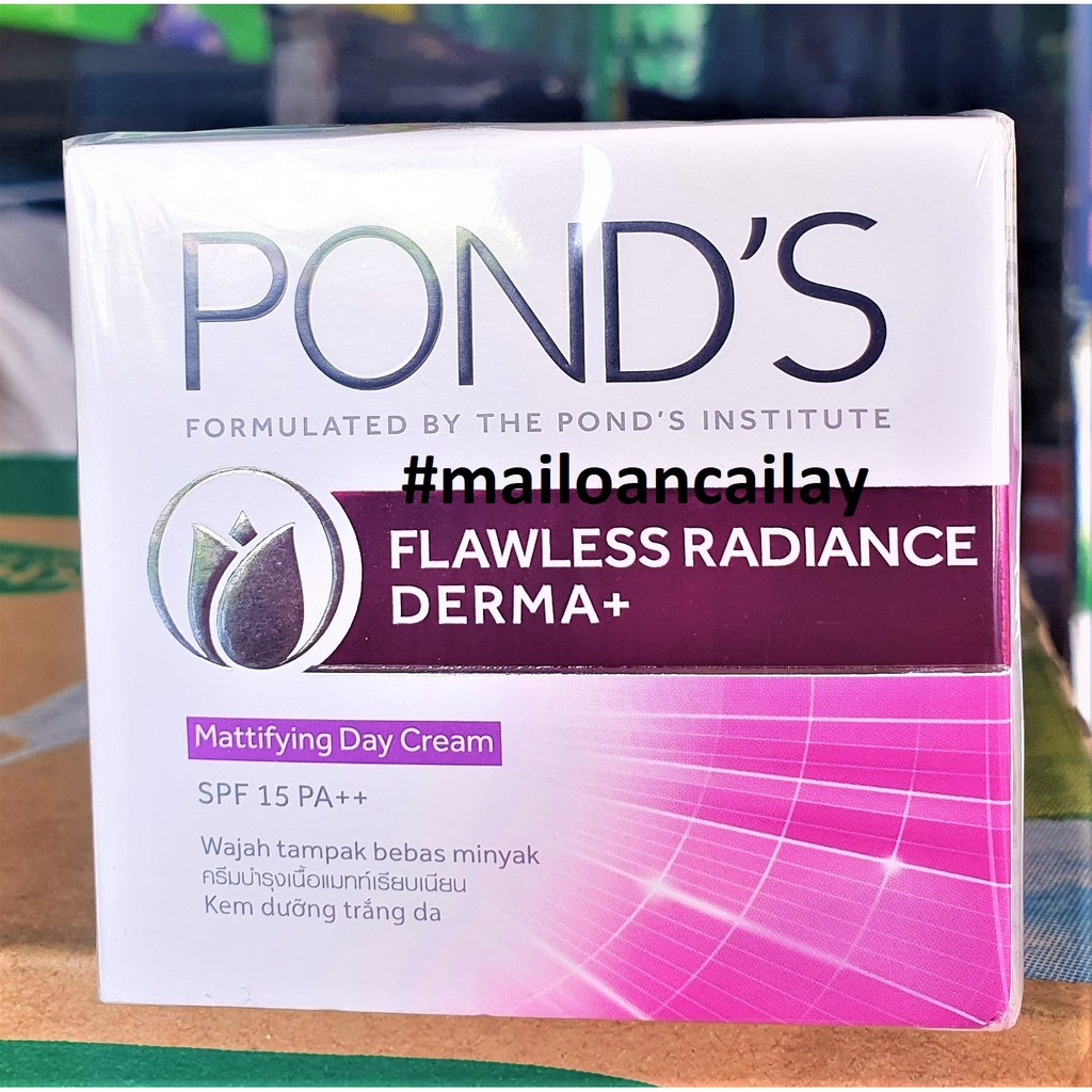 POND'S Kem Trắng Da Không Tì Vết Flawless Radiance Derma+ 50G