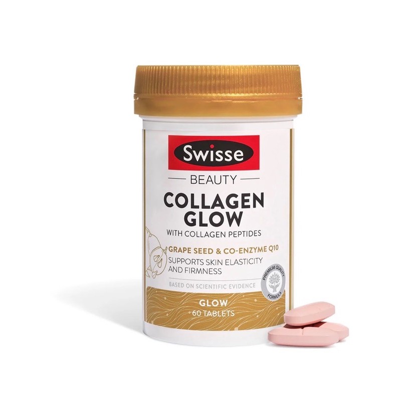 VIÊN UỐNG COLLAGEN GLOW SWISSE DATE 7/2022