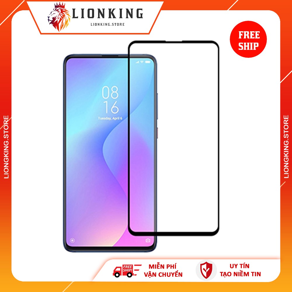 Kính cường lực cao cấp Redmi N5, Note 7, 5Plus, 7, K20, A7, F5, Y17, V7 Plus full màn