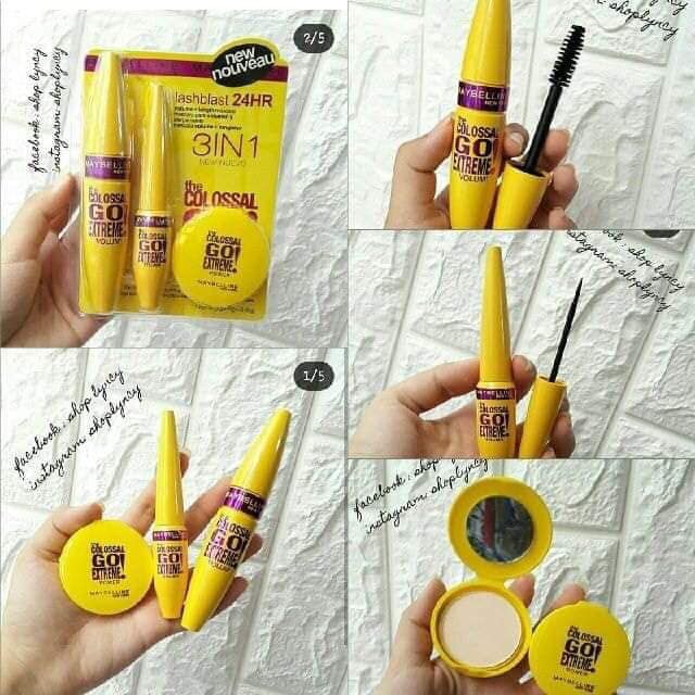 SET MAYBELINE 3IN1