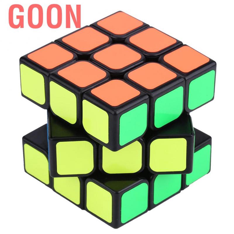 Goon 3x3x3 6 Sides Speed Cube Plastic Educational Toy Puzzle Twist Game for Children Gift