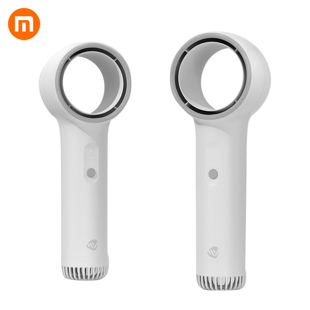 Xiaomi Youpin Weiyuan Quạt Không Lá, Quạt Cầm Tay Không Cánh Cầm Tay, Máy Làm Mát Không Khí Có Thể Sạc Lại Bằng USB Ít Tiếng Ồn Cho Du Lịch Ngoài Trời