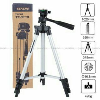 Combo 2 gậy livestream tripod 3110