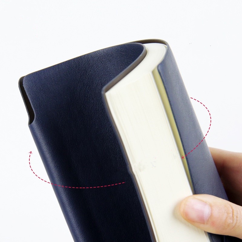 Sổ Tay 25K Bìa Da Thiết Kế Đơn Giản Tiện Dụng Cho Học Sinh/ Văn Phòng