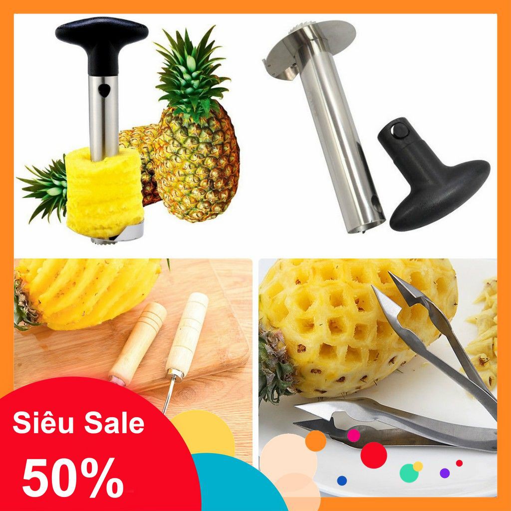 DỤNG CỤ GẮP MẮT, GỌT THƠM (DỨA) TIỆN DỤNG [SALE]