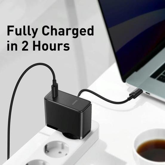 Củ sạc nhanh GaN2 pro Baseus 100W sạc nhanh 4.0 cổng giao diện Type-C dành cho iphone 12 pro max laptop.