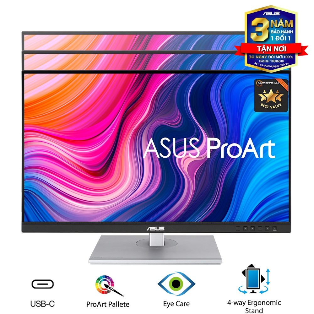 Màn hình ASUS ProArt PA279CV 27″ IPS 4K UHD 60Hz Hàng Chính Hãng