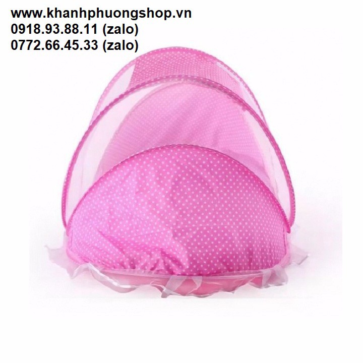Mùng chụp cho bé - mùng chụp có nệm cho bé
