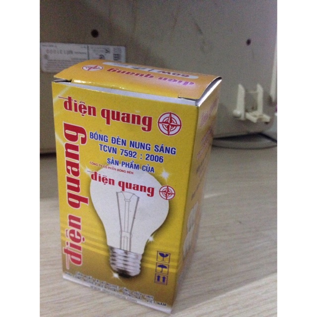 Bóng Đèn Sợi Đốt 60W Điện Quang Ấp Trứng Đuôi E27