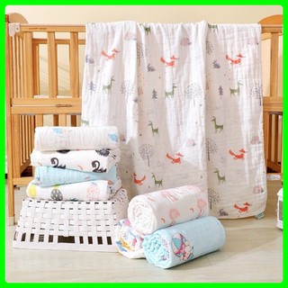 Chăn xô MÙA HÈ cho bé 6 lớp 90x90cm - C6