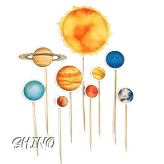 Set que cắm em bé phi hành gia