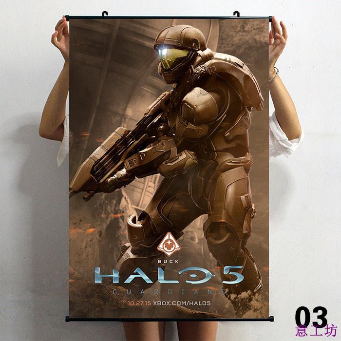 Poster Treo Tường Hình Thiên Thần Trong Game Halo