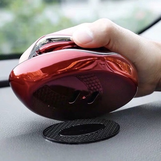 Nước Hoa Ô Tô Giảm Stress Cao Cấp Đính Đá Car Perfume Mùi Thơm Nhẹ Nhàng - Nước Hoa Trang Trí Xe Hơi - Nắp lồi