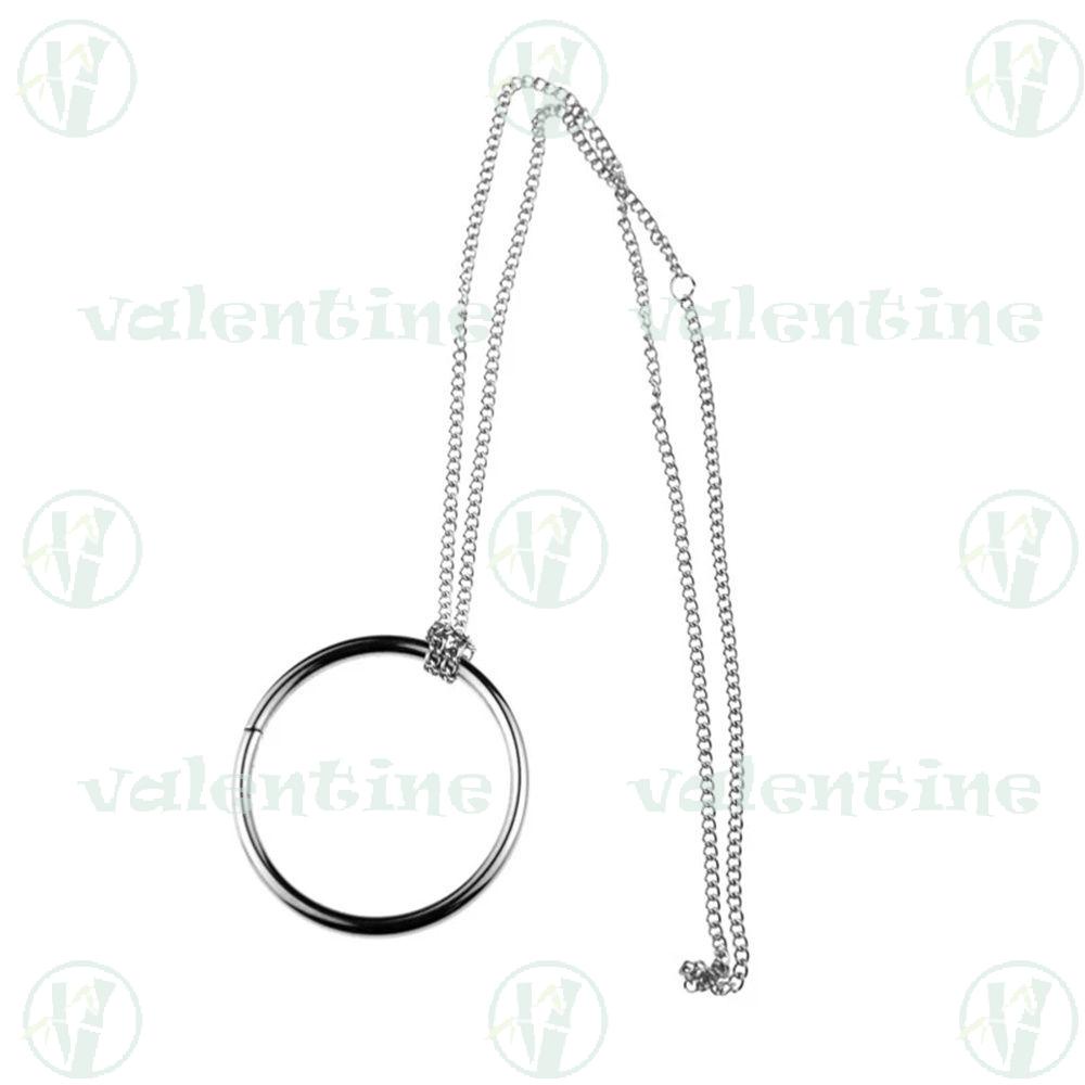 Nhẫn Đồ Chơi Ảo Thuật Thắt Nút Bằng Kim Loại Thần Kỳ Thích Hợp Làm Quà Tặng AVALENTINE Cho Bé