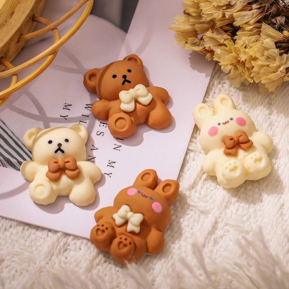 [Hàng mới về] Phụ kiện trang trí móng nghệ thuật động vật hoạt hình 3D dễ thương